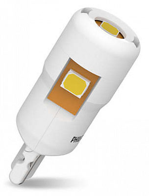 Светодиодные автолампы W5W Philips Ultinon Pro6000 SI LED White 6000K (24961CU60X2)