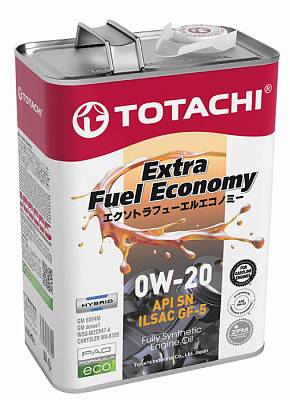 Моторное масло Totachi Extra Fuel Economy 0W-20 SN