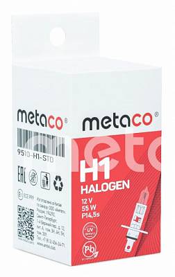 Автолампы H1 Metaco