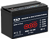 Аккумулятор WBR Marine MBC 12-150 CARBON - 150 А/ч - тяговый (для лодочных электромоторов)