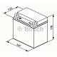 Мотоаккумулятор 12N24-4 Bosch M4 F51 Fresh pack - 24 А/ч (0 092 M4F 510) [+ -] снят с производства