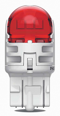 Светодиодные автолампы W21/5W Philips Ultinon Pro6000 SI LED Red (11066RU60X2)