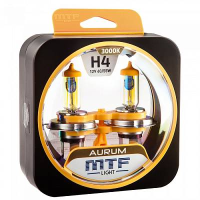 Автолампы H4 MTF Aurum 3000K (HAU1204)