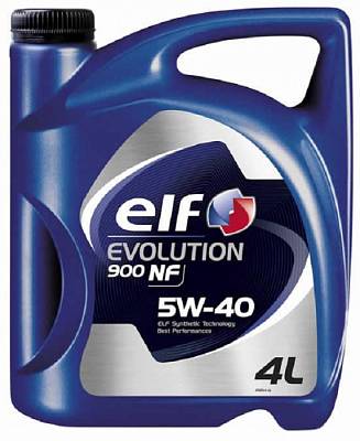 Моторное масло Elf Evolution 900 NF 5W-40 A3/B4