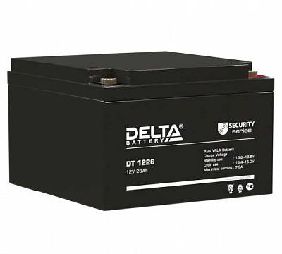 Аккумулятор Delta DT - 26 А/ч (DT 1226) ОПС серия
