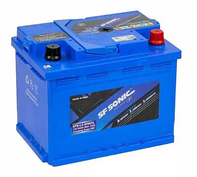 Аккумулятор автомобильный Exide SF Sonic EFB - 60 А/ч [-+]