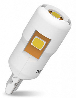 Светодиодные автолампы W5W Philips Ultinon Pro6000 SI LED White 4000K (11961WU60X2)