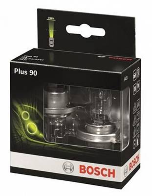 Автолампы H7 Bosch Plus +90% (1987301075)