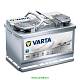 Аккумулятор Start-Stop автомобильный Varta E39 Silver Dynamic AGM (Start Stop Plus AGM) - 70 А/ч (570 901 076) [-+]