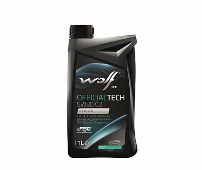 Моторное масло Wolf Officialteah 5W-30 C2