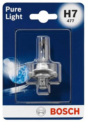 Автолампа H7 Bosch Pure Light (1987301012)