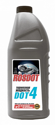 Rosdot тормозная жидкость DOT-4
