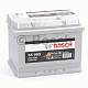 Аккумулятор автомобильный Bosch S5 005 Silver Plus - 63 А/ч (0 092 S50 050) [-+]