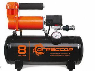 Компрессор с ресивером Агрессор AGR-8LT